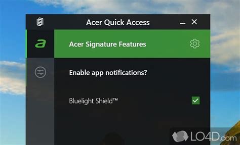 acer quick access windows 10